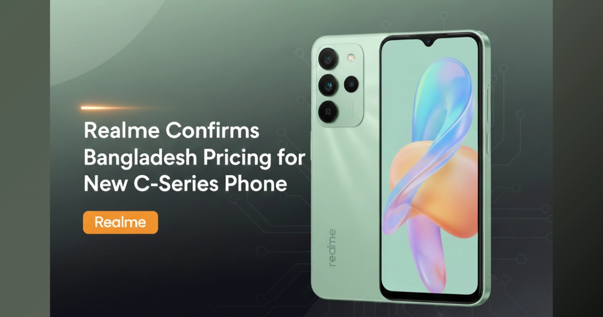 Realme Confirms Bangladesh Pricing for New C-Series Phone