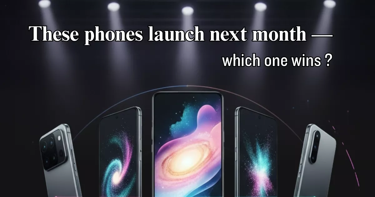 Top Phones Launching Next Month Globally