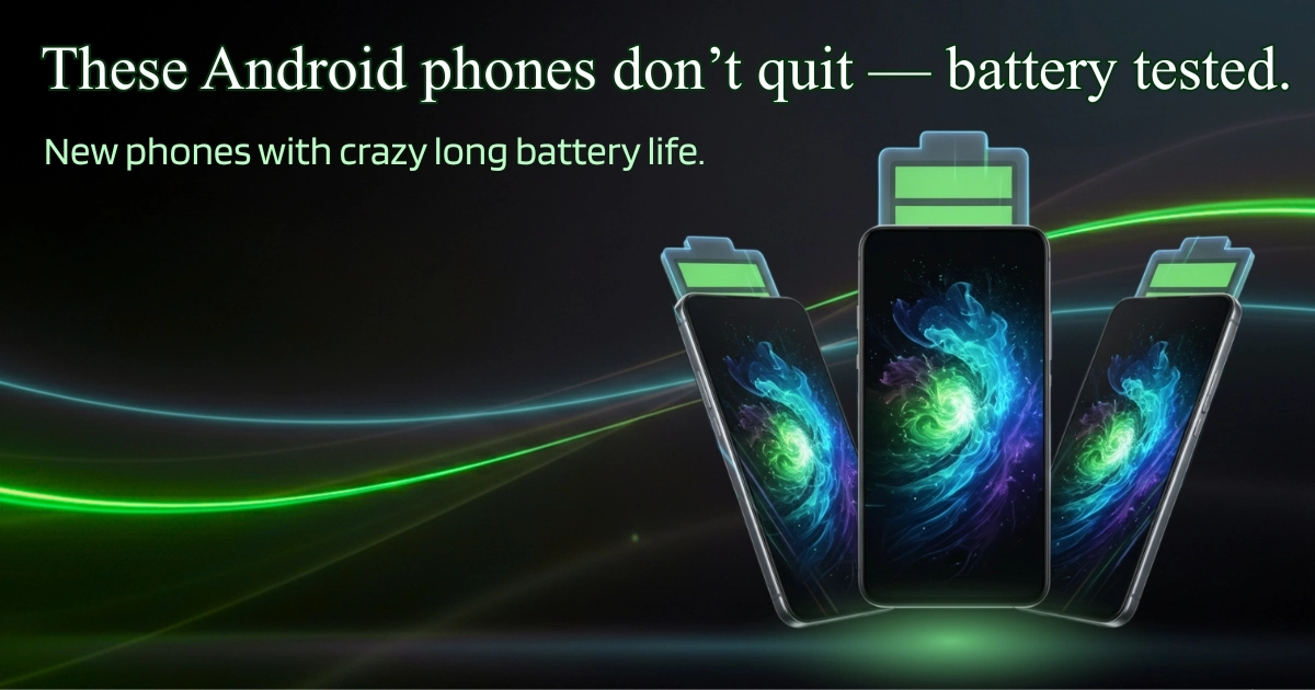 New Android Phones With Longest Battery Life
