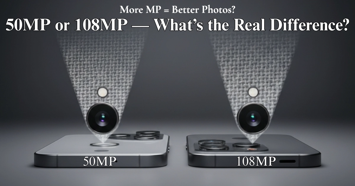 50MP vs 108MP Camera – Which One Is Better for Photography?