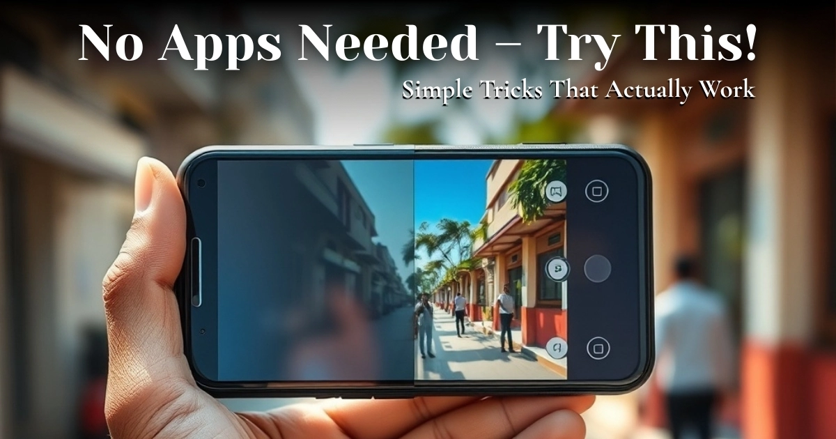 How to Improve Mobile Camera Quality Without Apps in Bangladesh