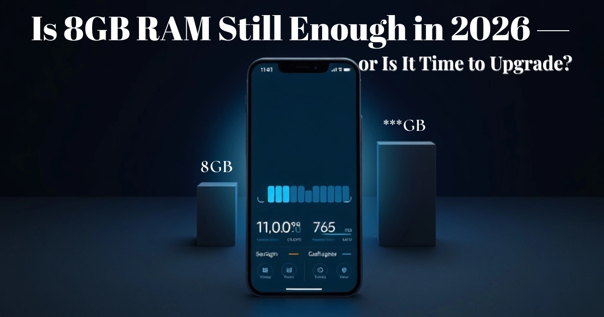 Is 8GB RAM Enough with New 2026 Smartphone Processors in Bangladesh?
