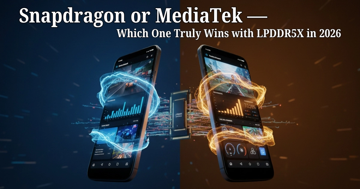 Snapdragon vs MediaTek with LPDDR5X – Performance Comparison in Bangladesh