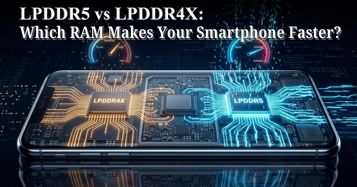 LPDDR5 vs LPDDR4X RAM: What’s the Difference for Smartphones in Bangladesh?