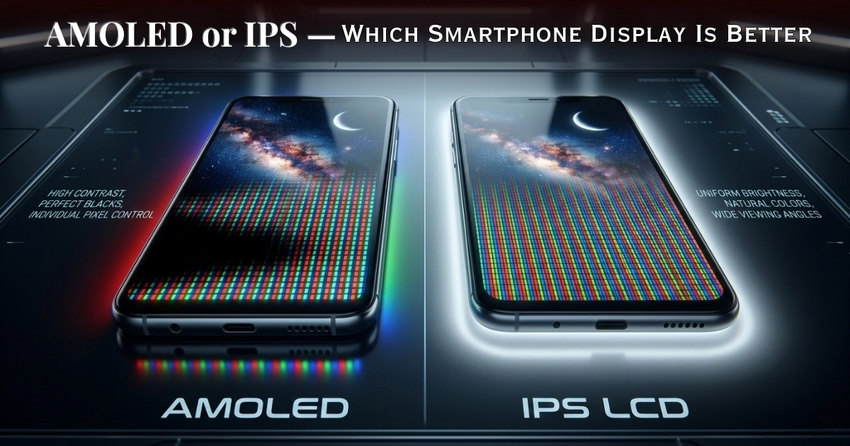 AMOLED vs IPS Display: Which Is Better for Smartphones in Bangladesh?