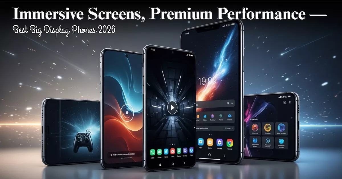 Best Big Display Smartphones in Bangladesh (2026 Guide)
