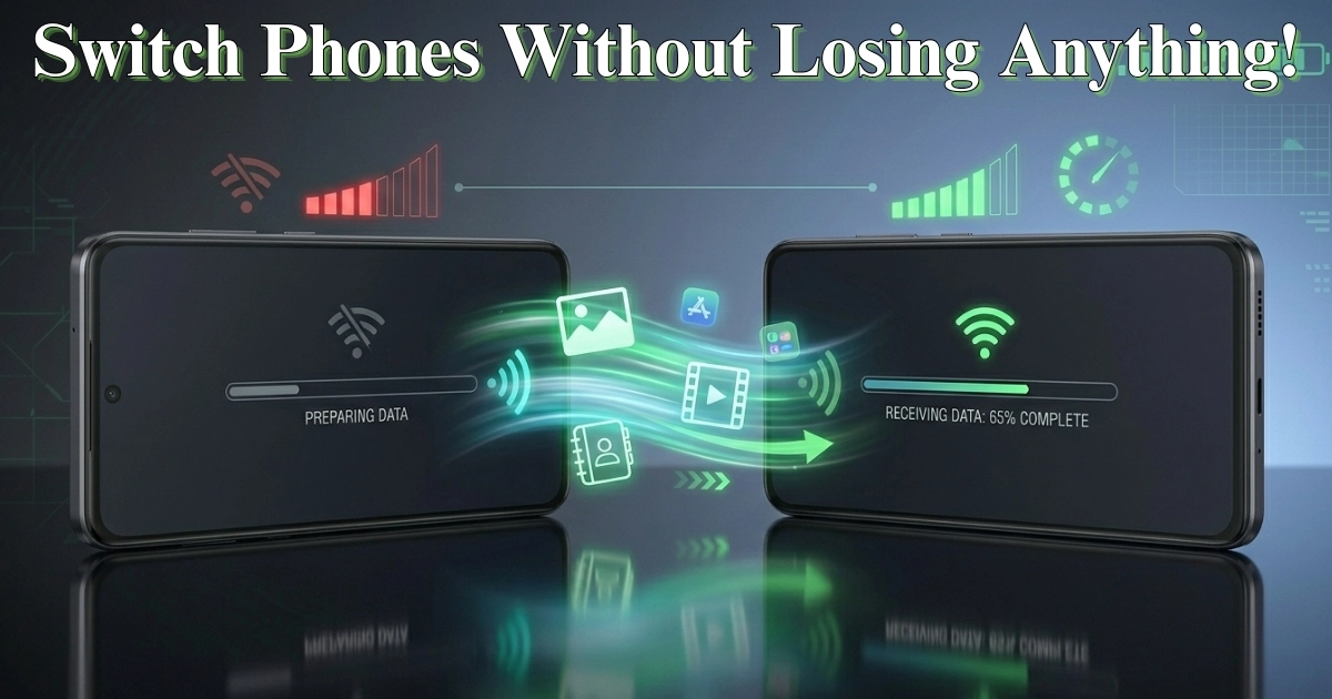 How to Transfer Data from Old Phone to New Phone in Bangladesh